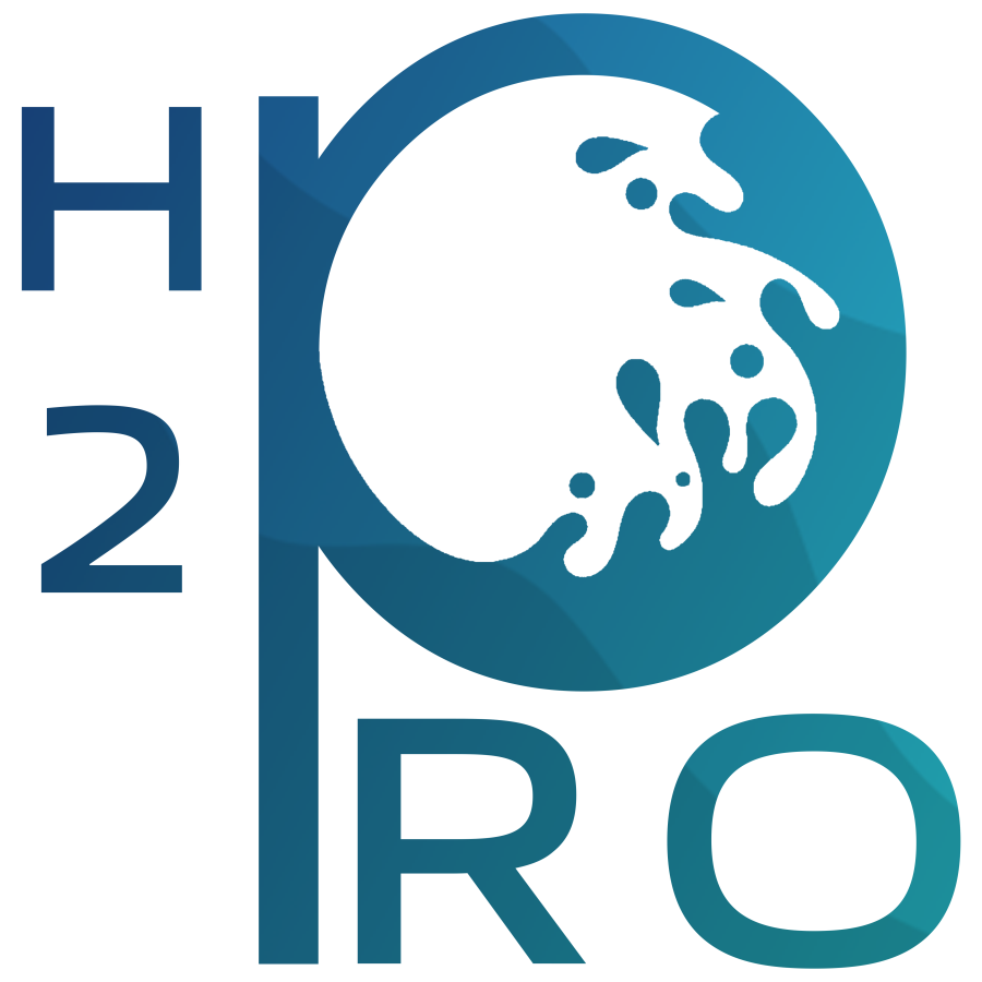 H2oPro Pools logo